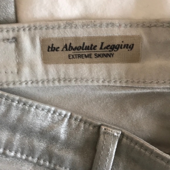 AG silver “the Absolute Legging- Extreme Skinny” - Picture 3 of 8